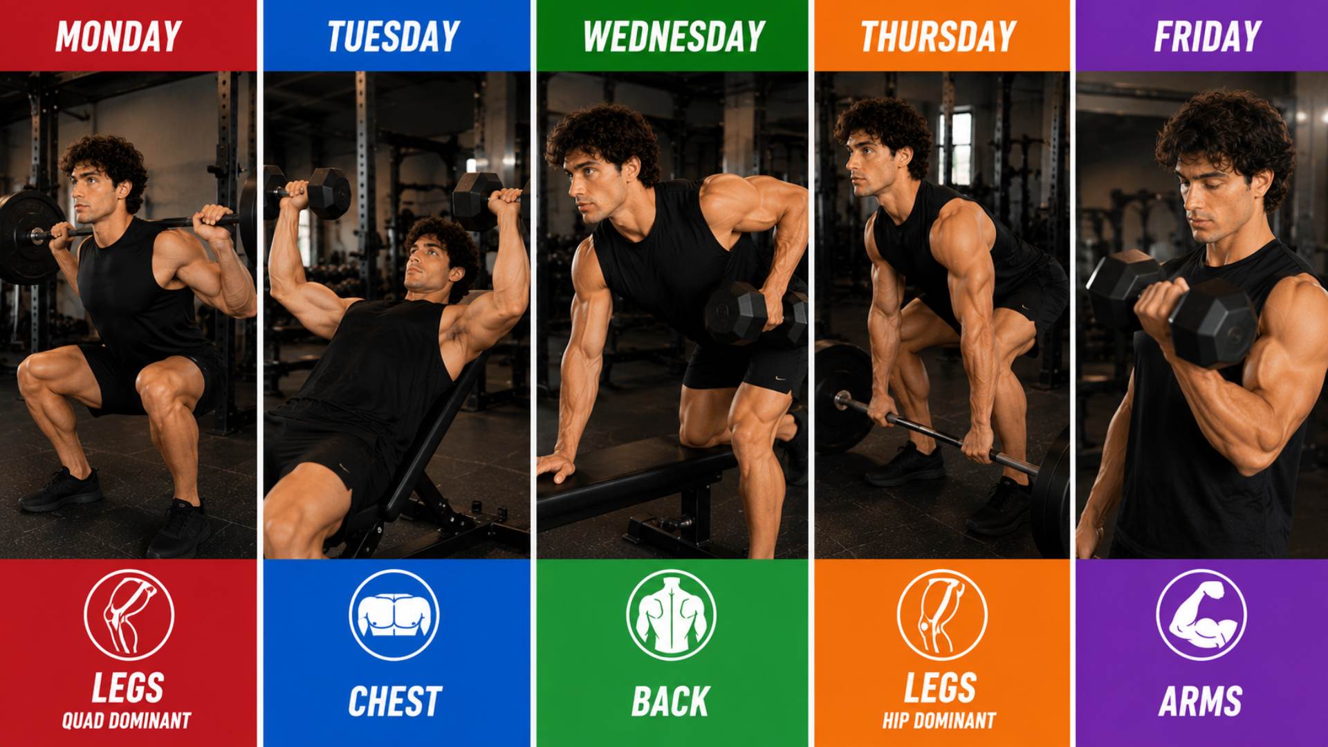 5-Day Bodypart Split