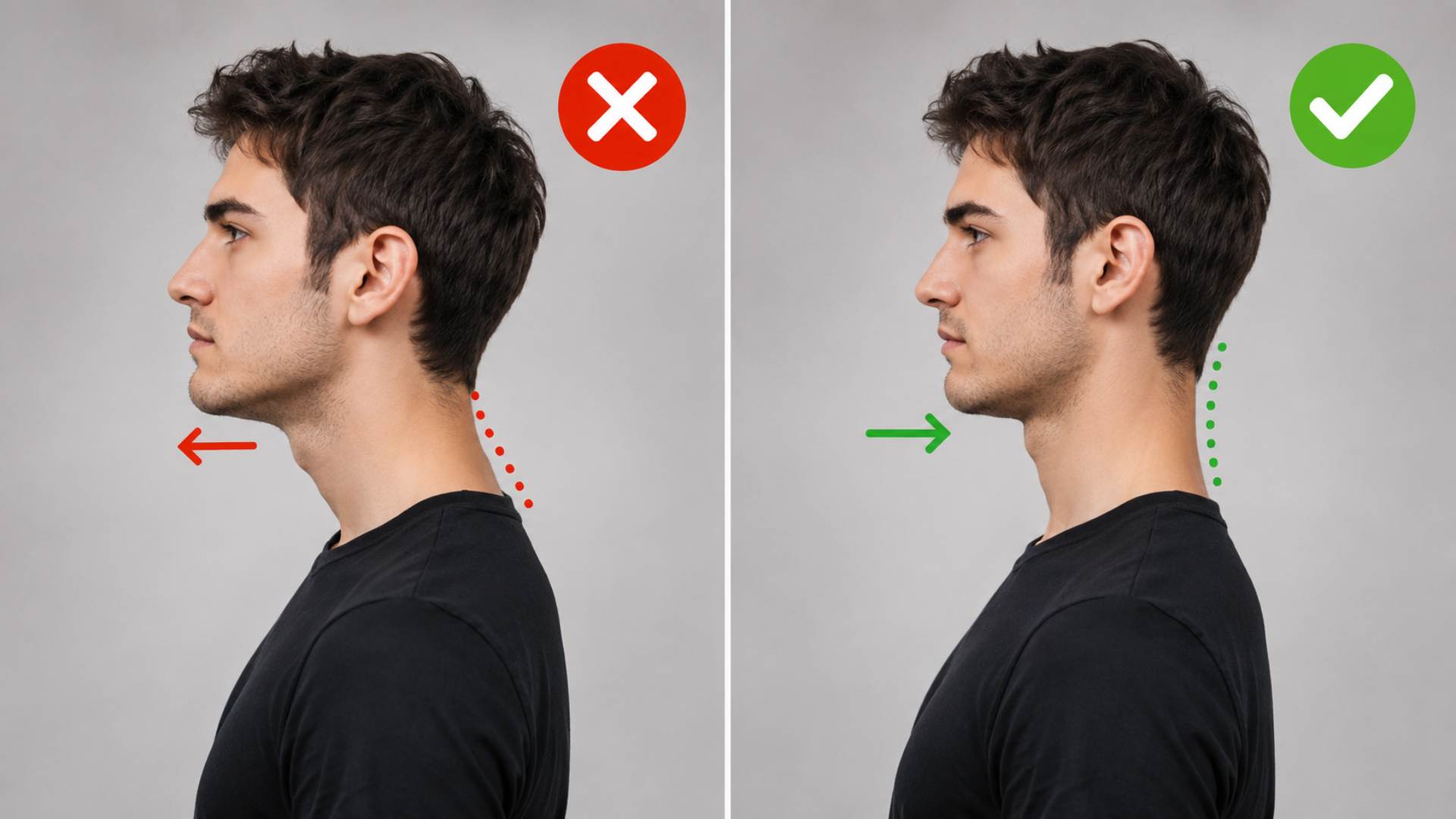 Chin Tucks Exercise For Posture Correction