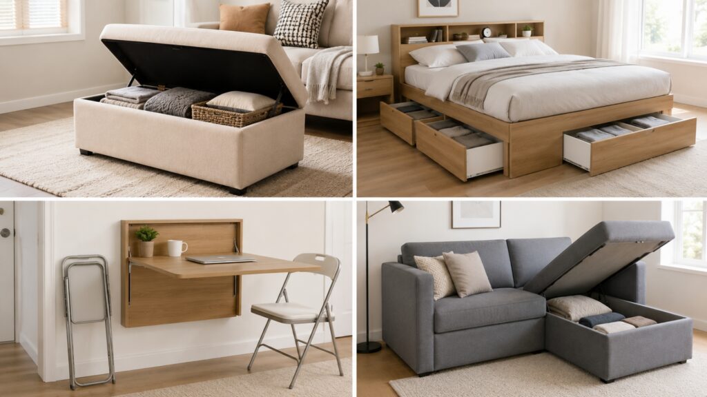 Choose Furniture That Serves More Than One Purpose