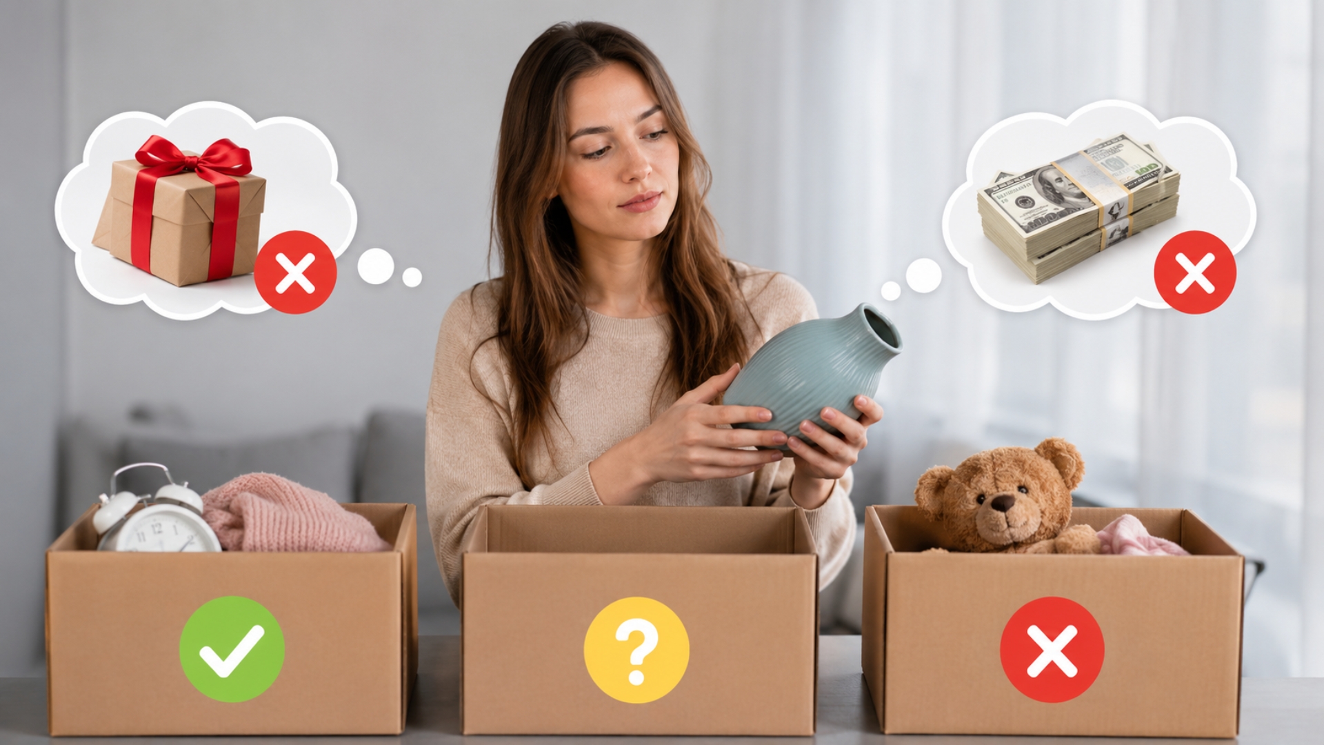 Let Go of Guilt Attached to Items