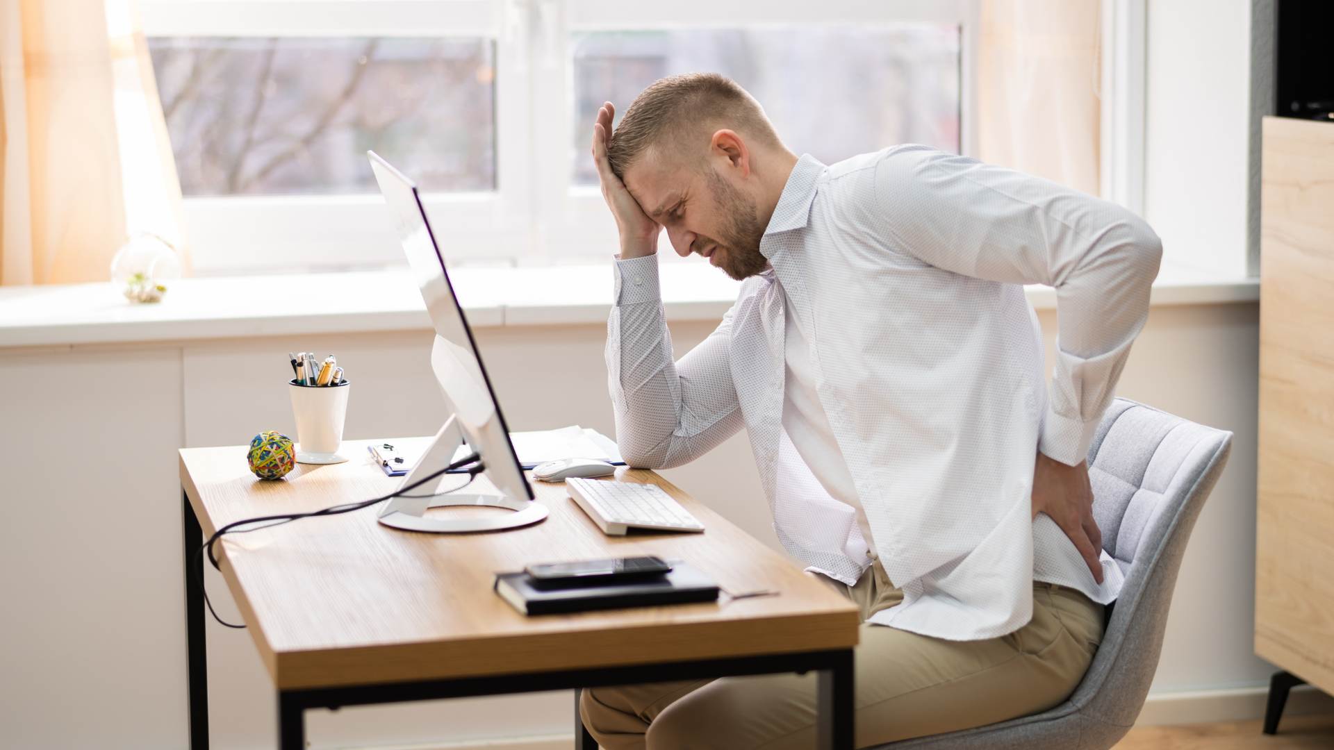 Poor Workstation Setup can ruin your posture