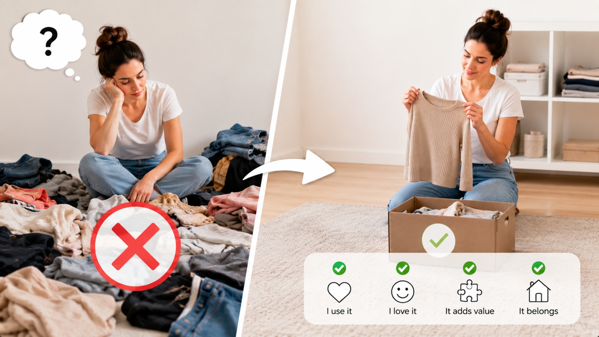 Stop Asking "What Should I Throw Away?
