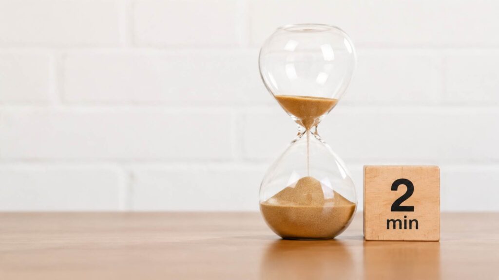 Use the 2-Minute Rule