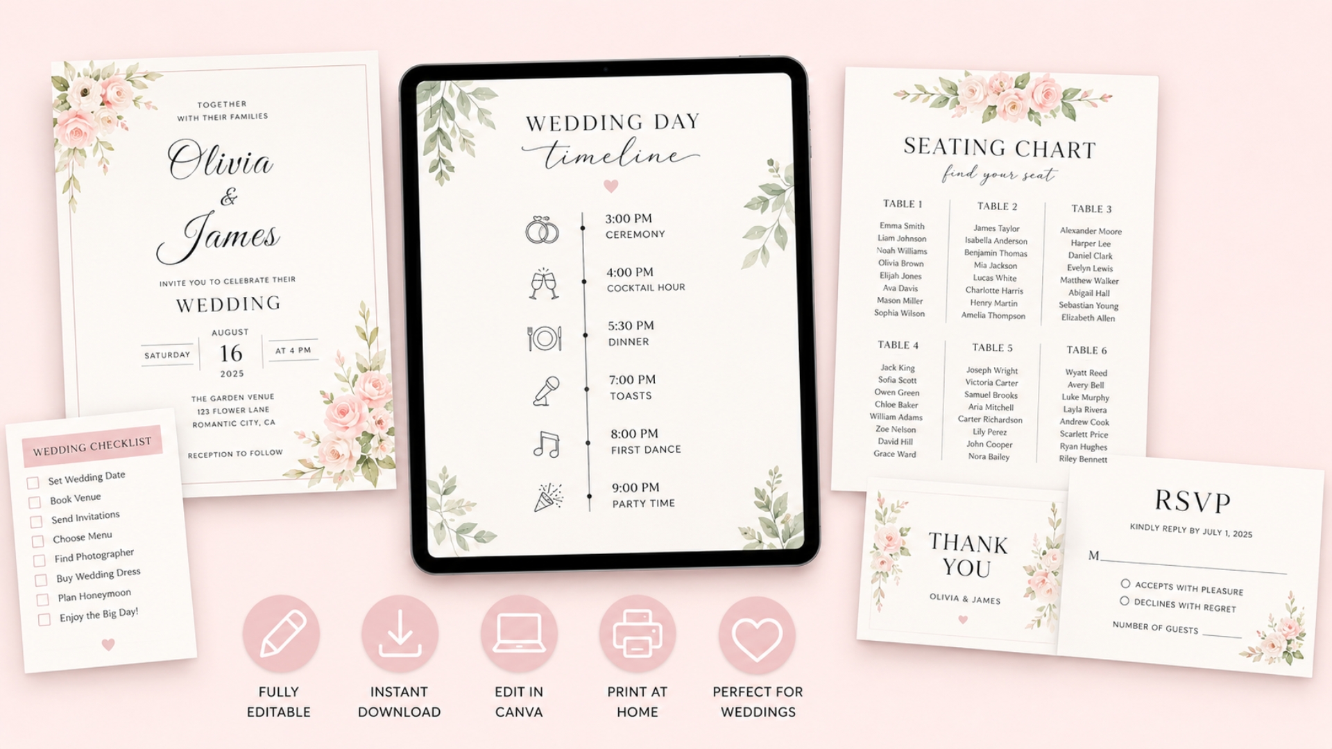 Wedding Printables