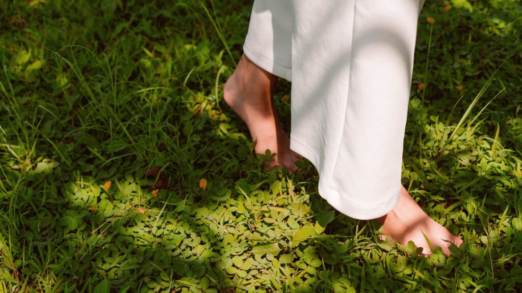 Go Barefoot on the Grass