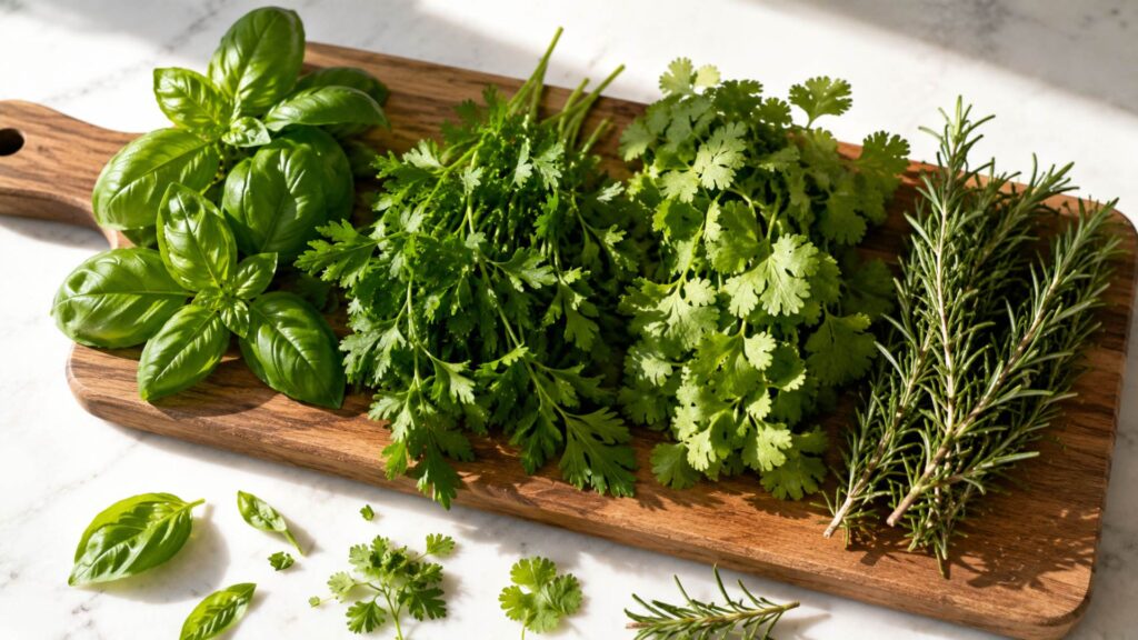 Fresh Herbs for slow living lifestyle