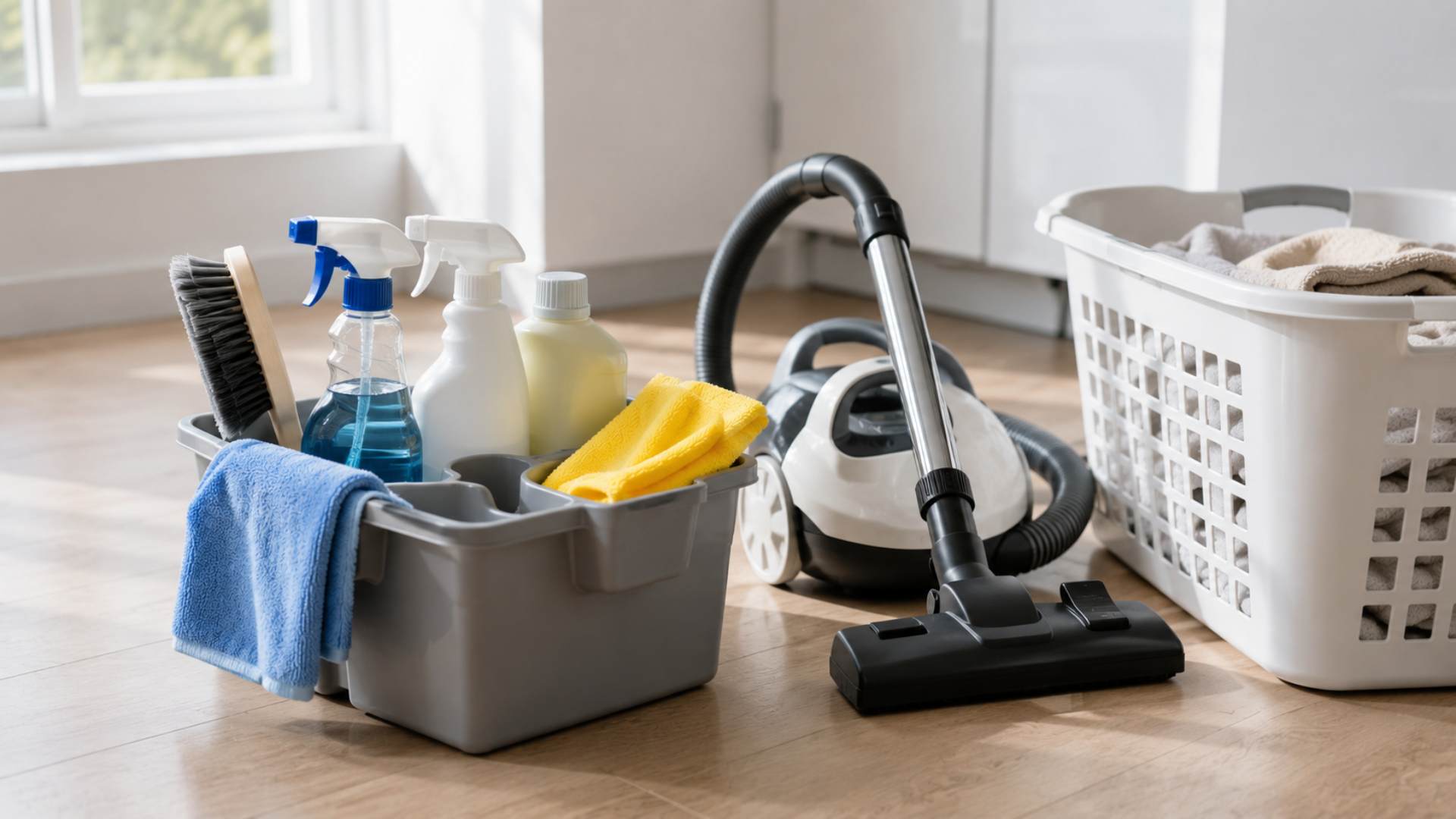 Gather Your Cleaning Essentials
