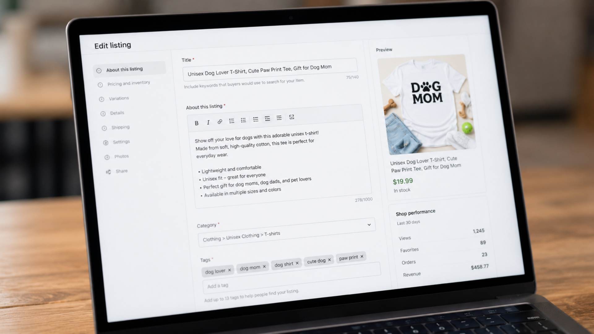Ignoring SEO for Etsy or Shopify