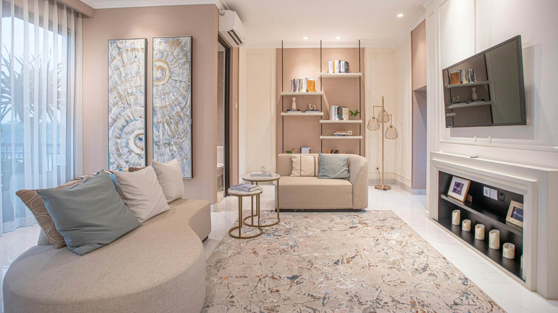 Organize the Living Room