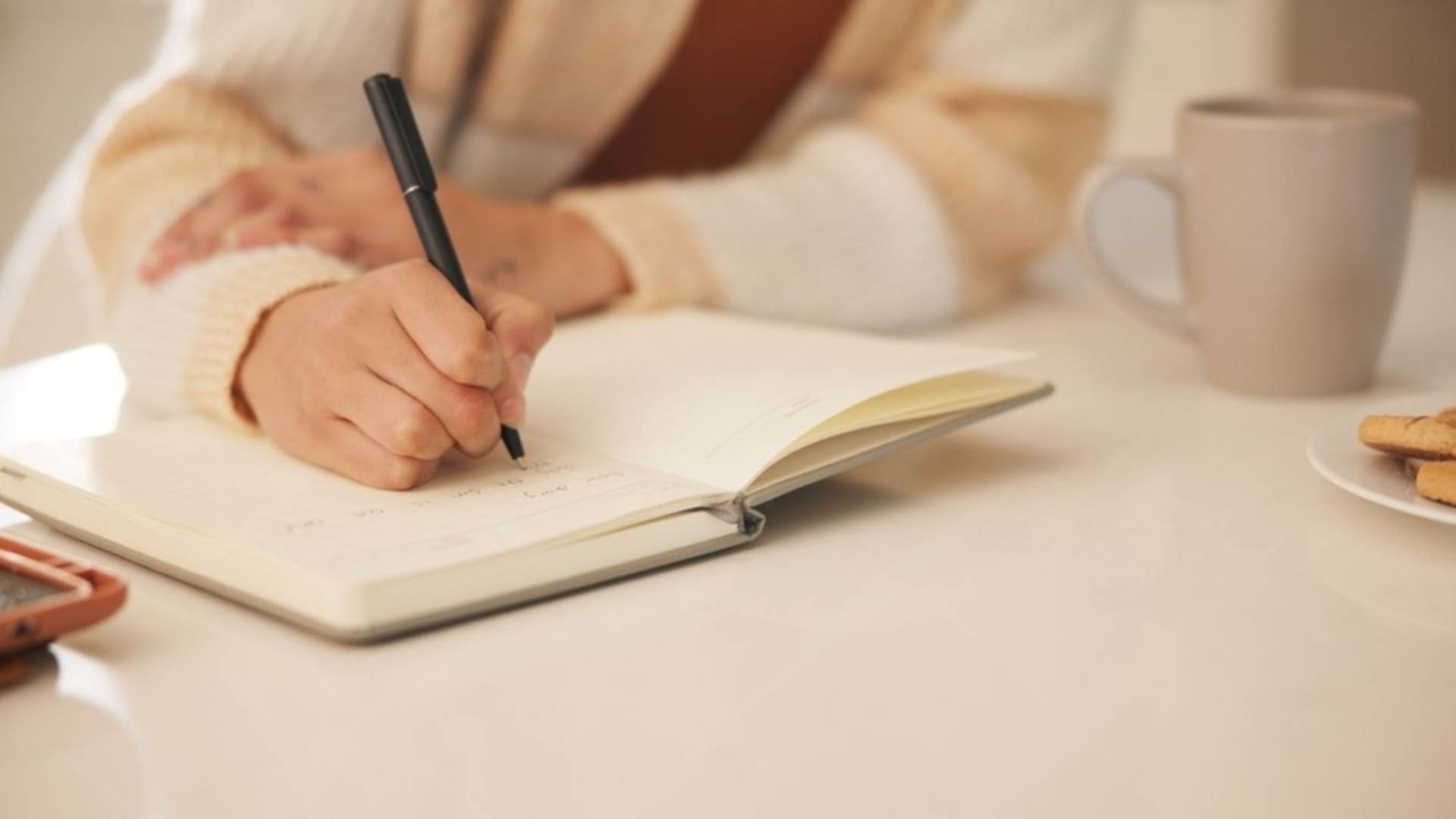 Practice Gratitude or Journaling for slow living