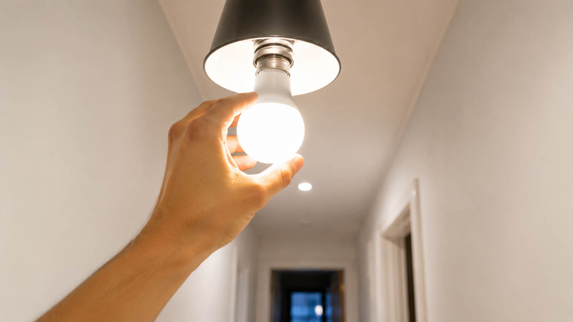 how to Brighten a Dark Hallway