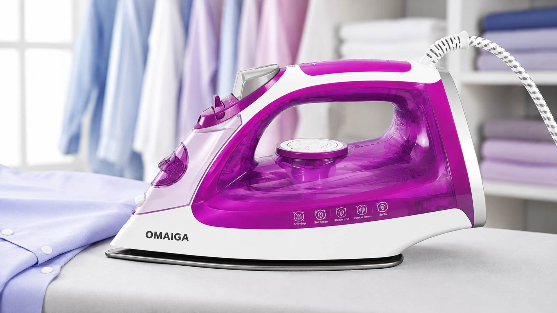 OMAIGA Steam Iron