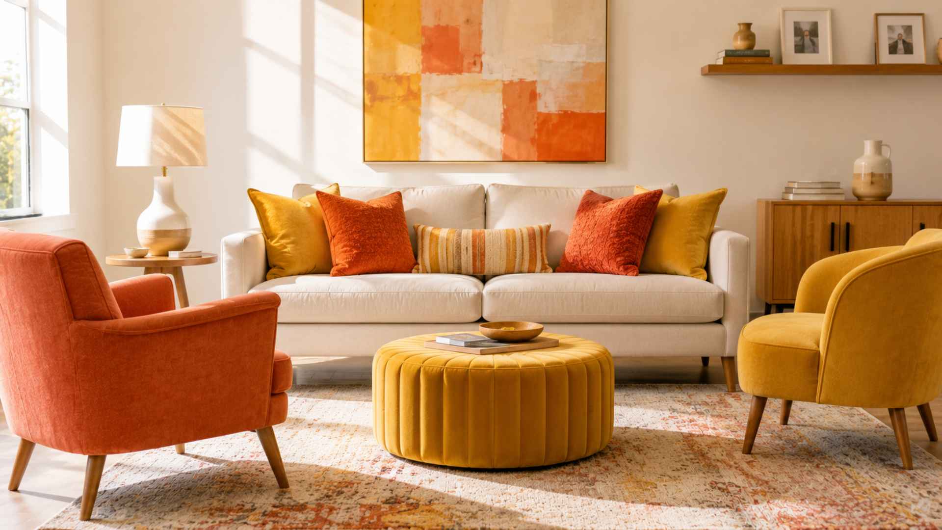 Yellow and Warm Tones for More Energy